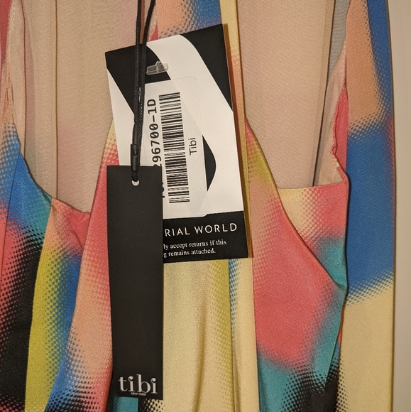 Tibi Tank 2 Multicolor sleeveless new - Picture 5 of 6